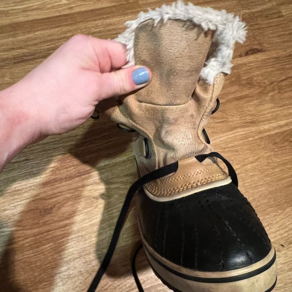 Sorel Women's Tivoli Waterproof Shearling Lined Winter Duck Boot US 8 40 - Picture 8 of 9